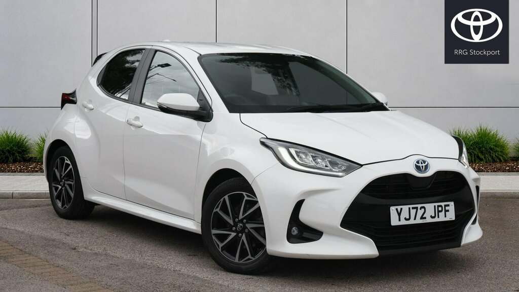 Toyota Yaris 1.5 Vvt-h Design E-cvt Euro 6 Ss White