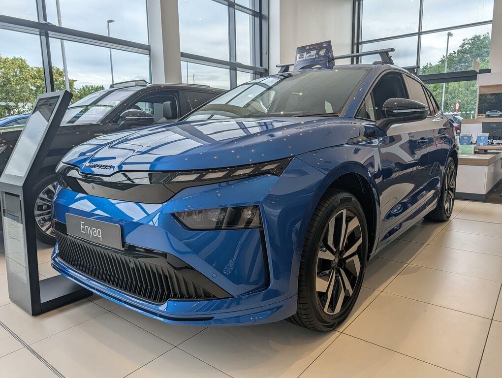 Skoda ENYAQ 82Kwh 85X Sportline 4Wd Blue
