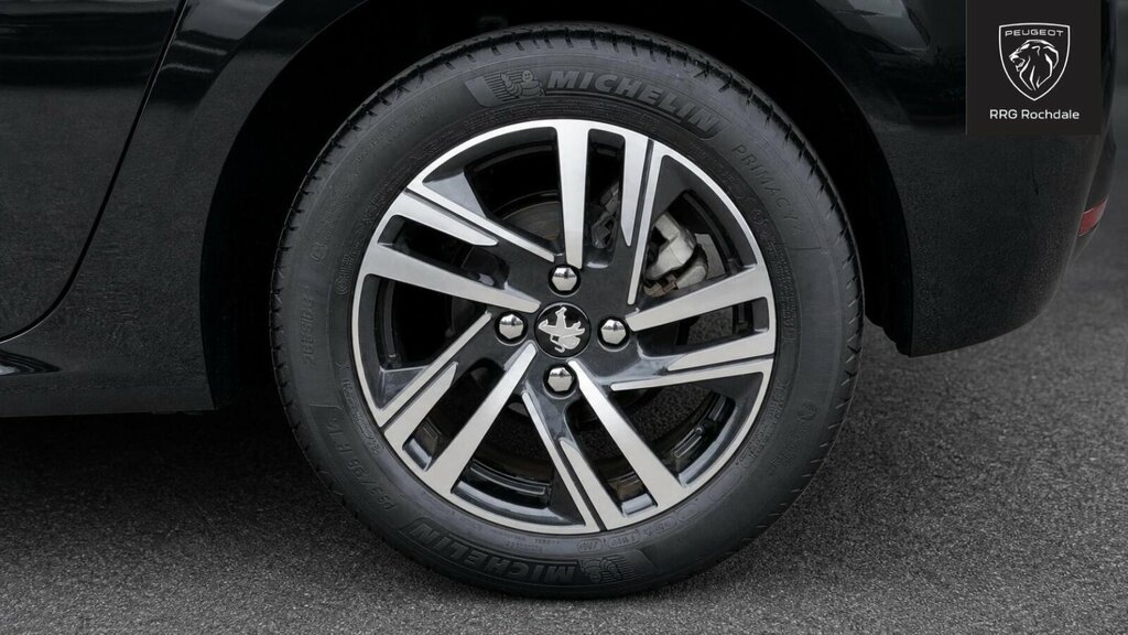 Peugeot 208 1.2 Puretech Allure Euro 6 Ss MF21ZGD Black #5