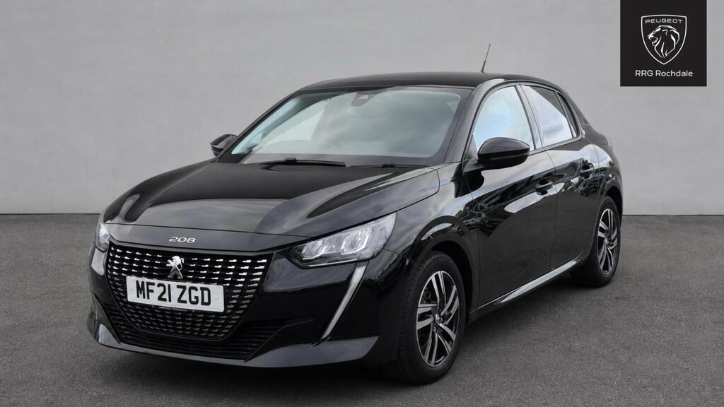 Peugeot 208 1.2 Puretech Allure Euro 6 Ss MF21ZGD Black #3