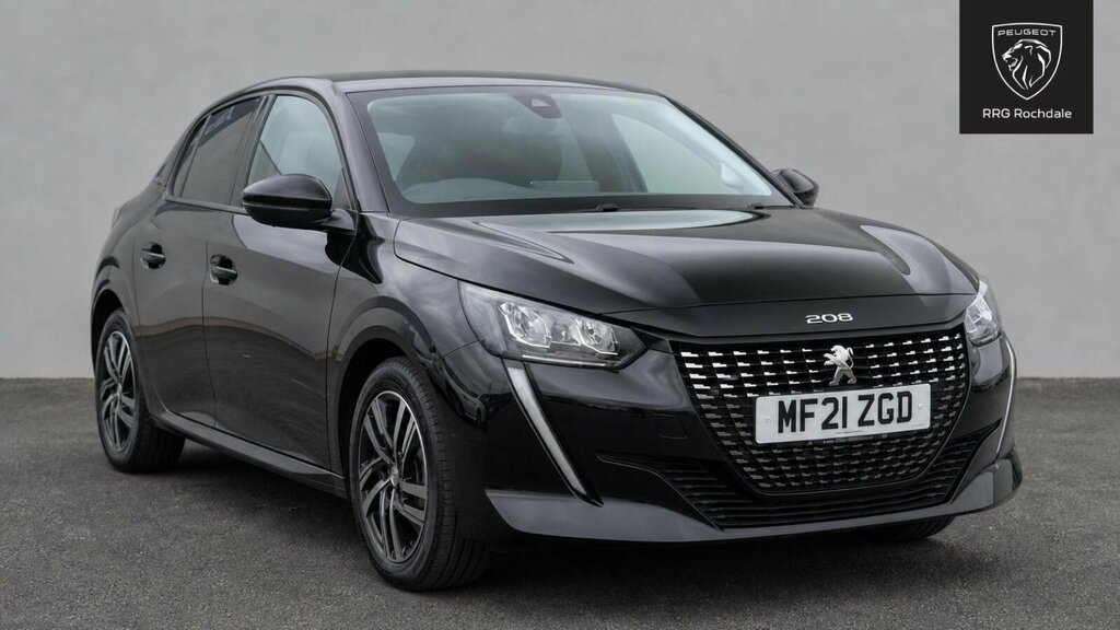 Peugeot 208 1.2 Puretech Allure Euro 6 Ss MF21ZGD Black