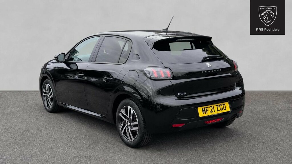 Peugeot 208 1.2 Puretech Allure Euro 6 Ss MF21ZGD Black #6
