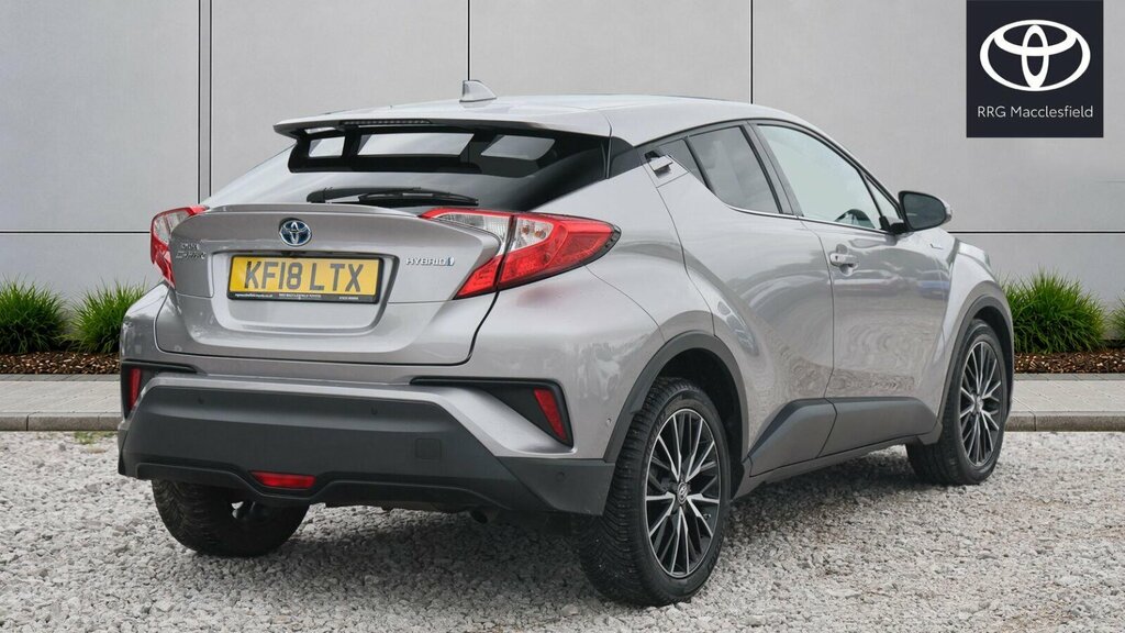 Toyota C-Hr 1.8 Vvt-h Excel Cvt Euro 6 Ss KF18LTX Silver #2