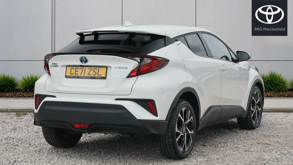 Toyota C-Hr 1.8 Vvt-h Design Cvt Euro 6 Ss CE71ZSL White #2