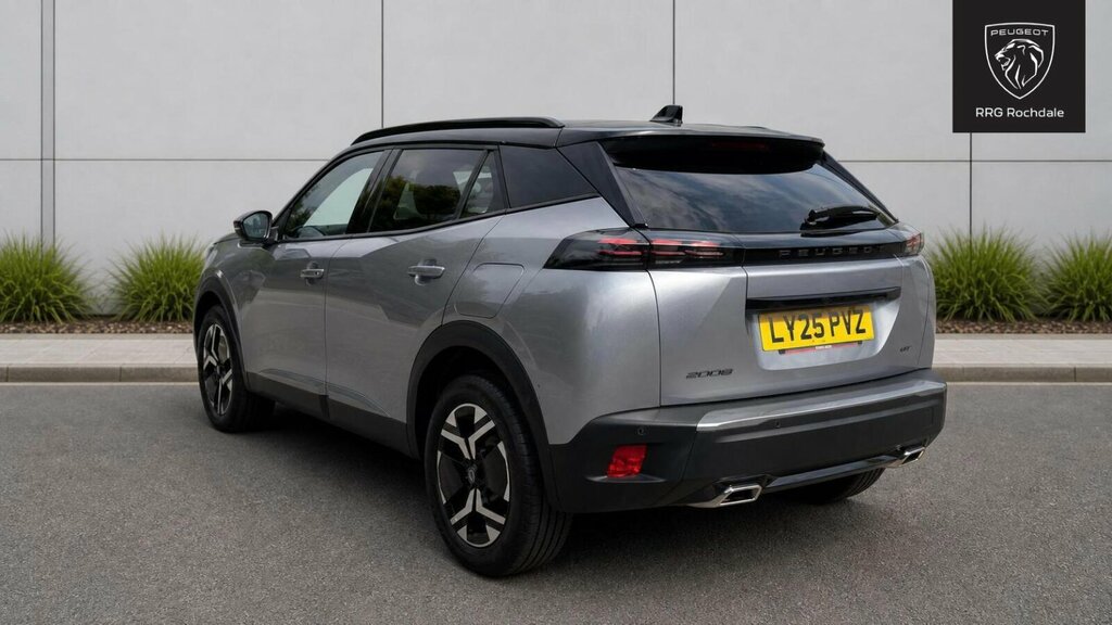 Peugeot 2008 1.2 Puretech Gt Eat Euro 6 Ss LY25PVZ Grey #6