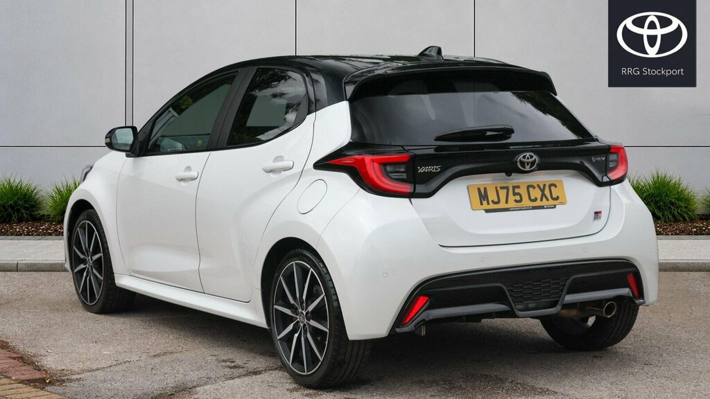 Toyota Yaris 1.5 Vvt-h Gr Sport Hatchback Hybrid E-c MJ75CXC White #4