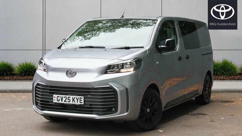 Toyota PROACE 2.0D Sport Medium Crew Van Mwb Euro 6 Ss 6 Silver #3