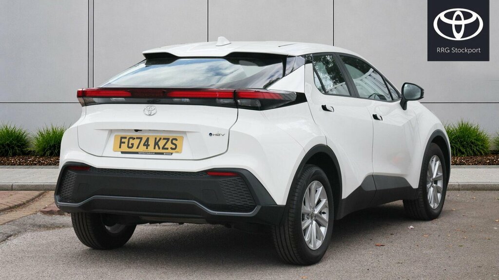 Toyota C-Hr 1.8 Vvt-h Icon Cvt Euro 6 Ss FG74KZS White #2
