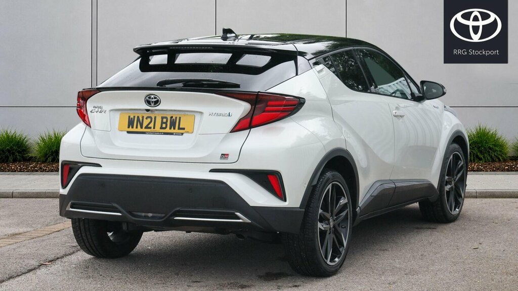 Toyota C-Hr 1.8 Vvt-h Gr Sport Cvt Euro 6 Ss WN21BWL White #2