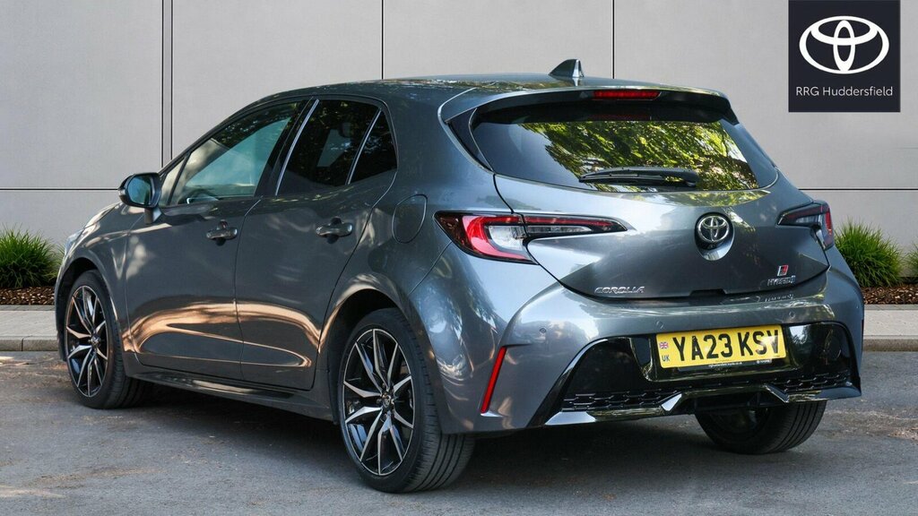 Toyota Corolla 1.8 Vvt-h Gr Sport Cvt Euro 6 Ss YA23KSV Grey #4