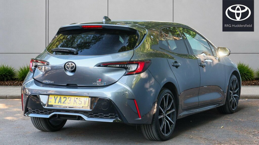 Toyota Corolla 1.8 Vvt-h Gr Sport Cvt Euro 6 Ss YA23KSV Grey #2