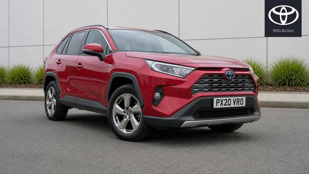 Toyota Rav 4 2.5 Vvt-h Design Cvt 4Wd Euro 6 Ss Red