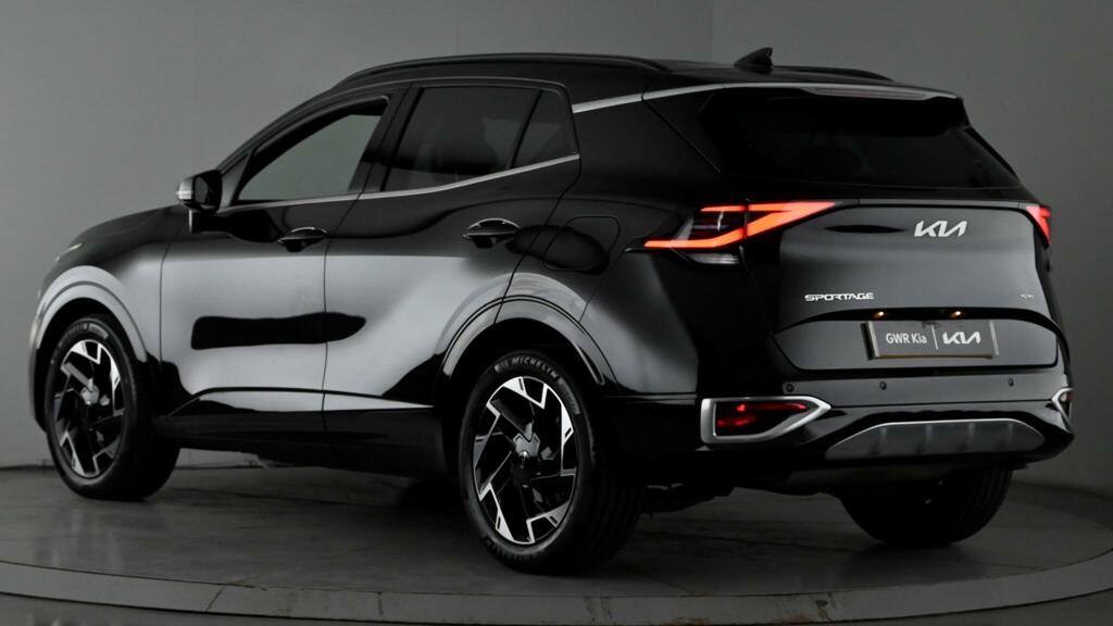 Kia Sportage 1.6 T-gdi Gt-line Euro 6 Ss DF24XOD Black #4