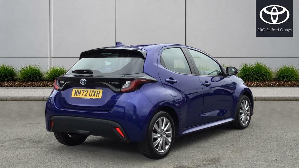 Toyota Yaris 1.5 Vvt-h Icon E-cvt Euro 6 Ss MM72UXH Blue #2