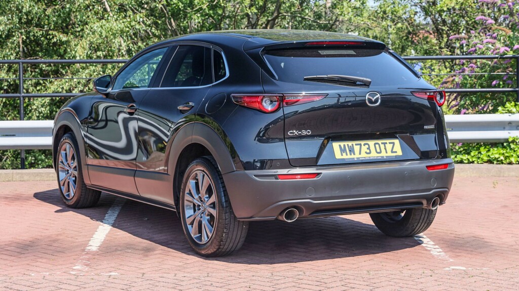 Mazda CX-30 2.0 E-skyactiv X Mhev Exclusive-line MW73OTZ Black #3