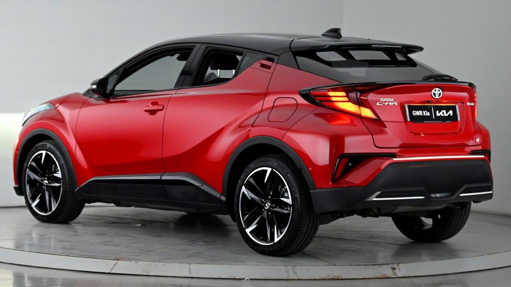 Toyota C-Hr 1.8 Vvt-h Gr Sport Suv Hybrid Cvt Euro LP72NZK Red #4