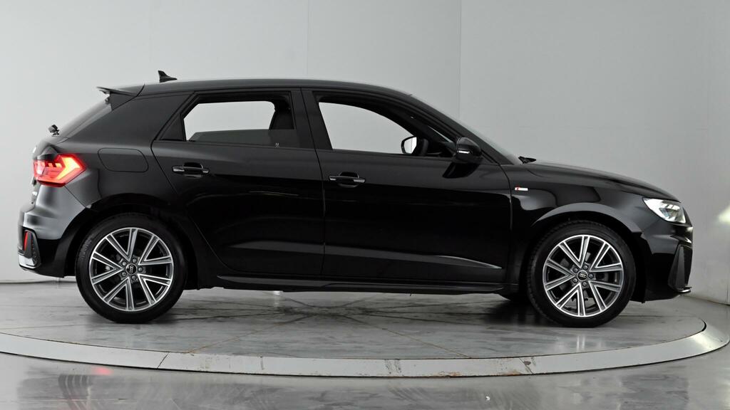 Audi A1 1.0 Tfsi 30 S Line Sportback S Tronic E EY75UGE Black #3