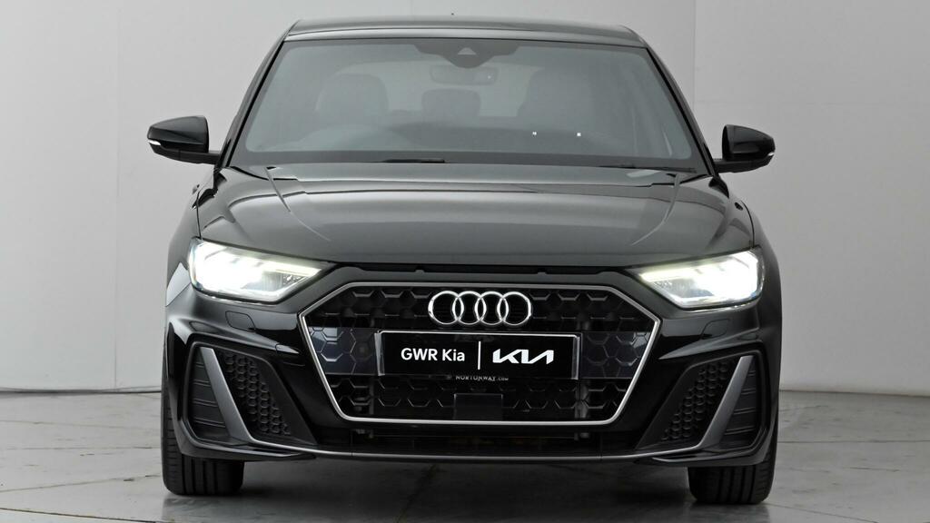 Audi A1 1.0 Tfsi 30 S Line Sportback S Tronic E EY75UGE Black #2