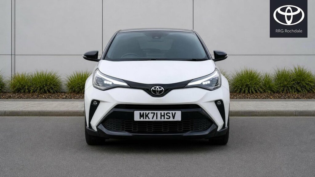 Toyota C-Hr 1.8 Vvt-h Gr Sport Cvt Euro 6 Ss MK71HSV White #2