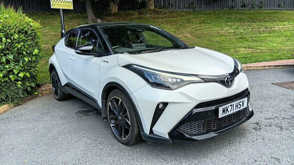 Toyota C-Hr 1.8 Vvt-h Gr Sport Cvt Euro 6 Ss White