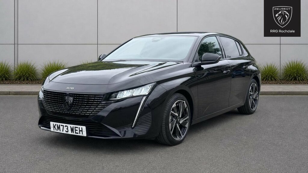 Peugeot 308 1.2 Puretech Allure Premium Eat Euro 6 Ss Black #3