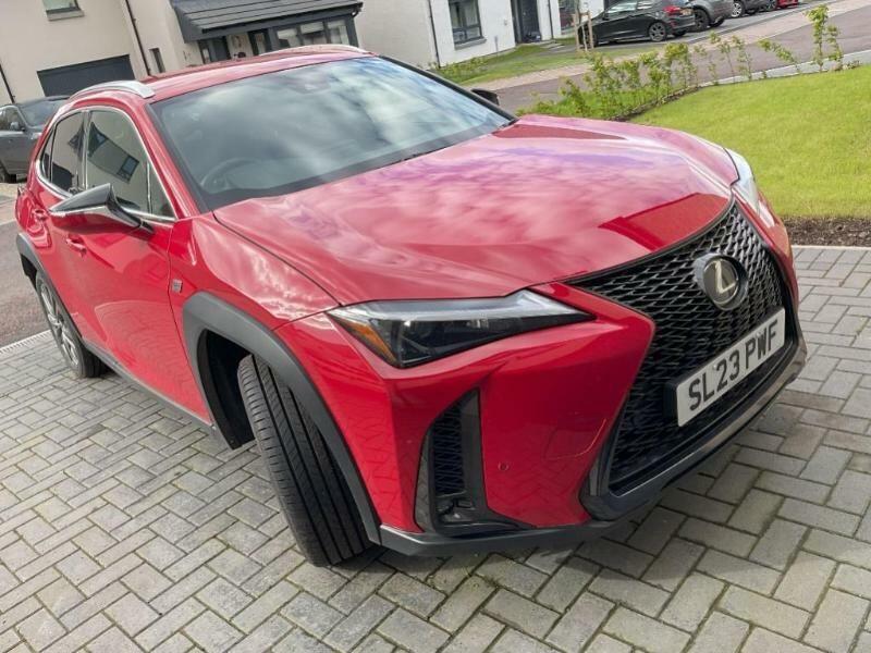 Lexus UX 2.0 250H F Sport Design Suv Hybrid E-cv Red