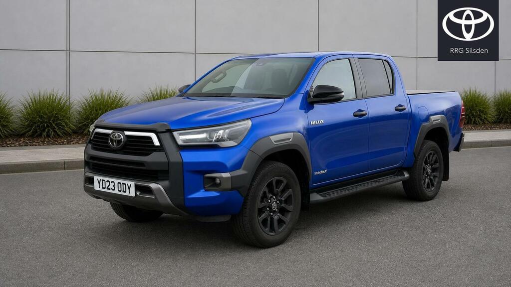 Toyota HILUX 2.8 D-4d Invincible X 4Wd Euro 6 Ss Blue #3