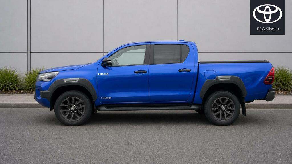Toyota HILUX 2.8 D-4d Invincible X 4Wd Euro 6 Ss Blue #4