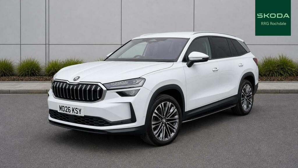 Skoda Kodiaq 2.0 Tsi 204 Laurin Klement 4X4 Dsg 7 Seat White #3