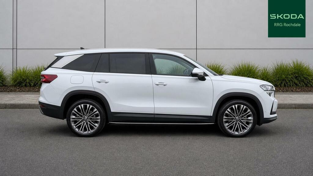 Skoda Kodiaq 2.0 Tsi 204 Laurin Klement 4X4 Dsg 7 Seat White #4