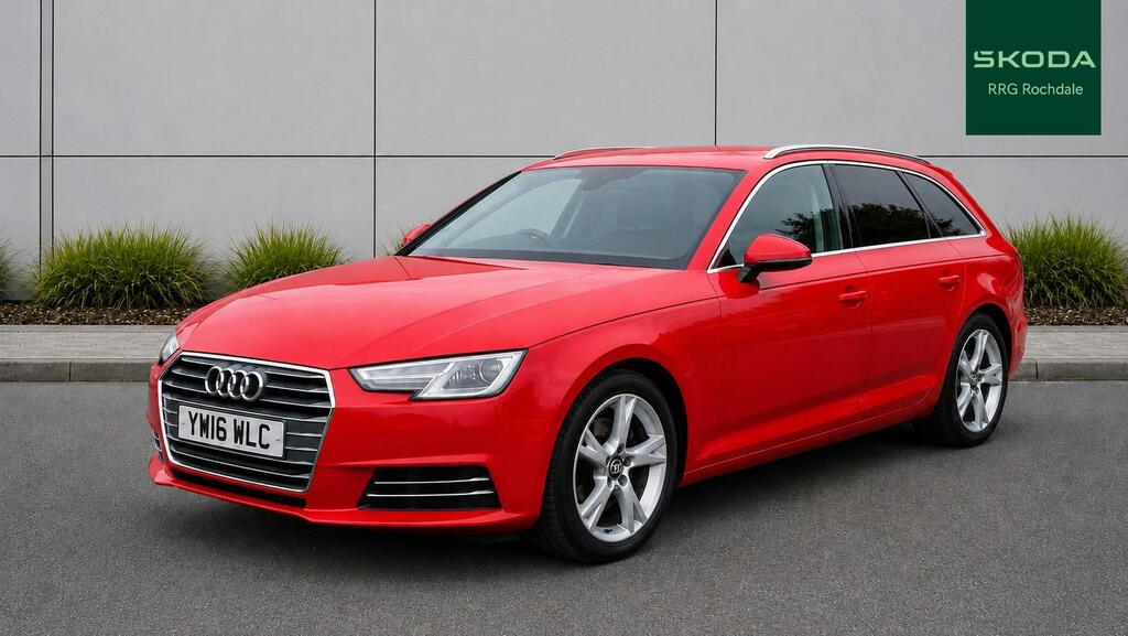 Audi A4 2.0 Tdi Ultra Sport YW16WLC Red #3