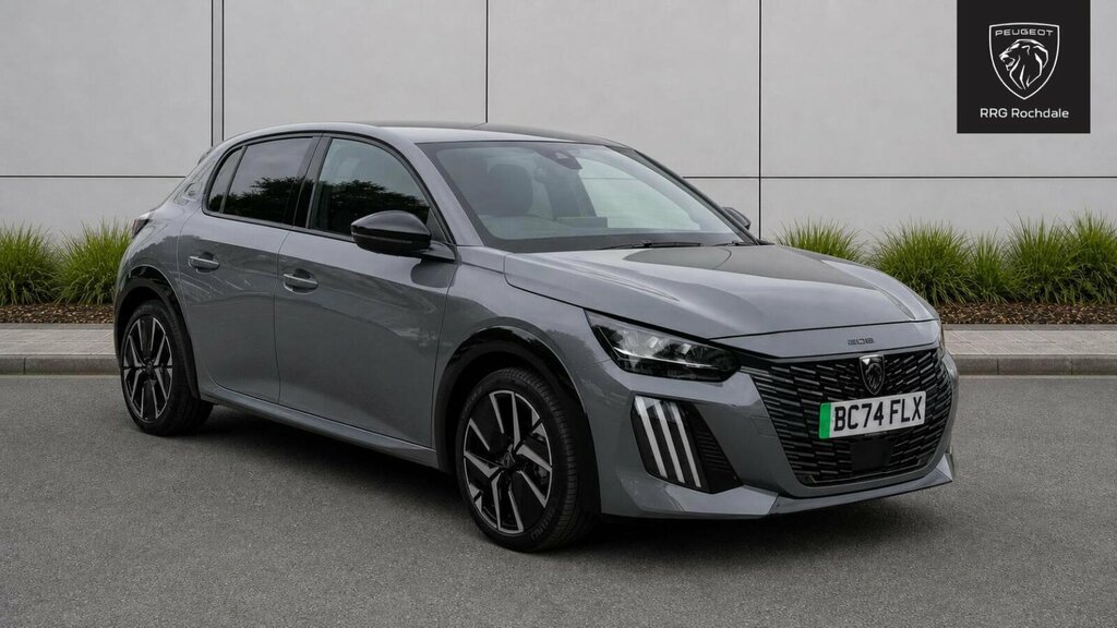 Peugeot e-208 51Kwh Gt 11Kw Charger Grey