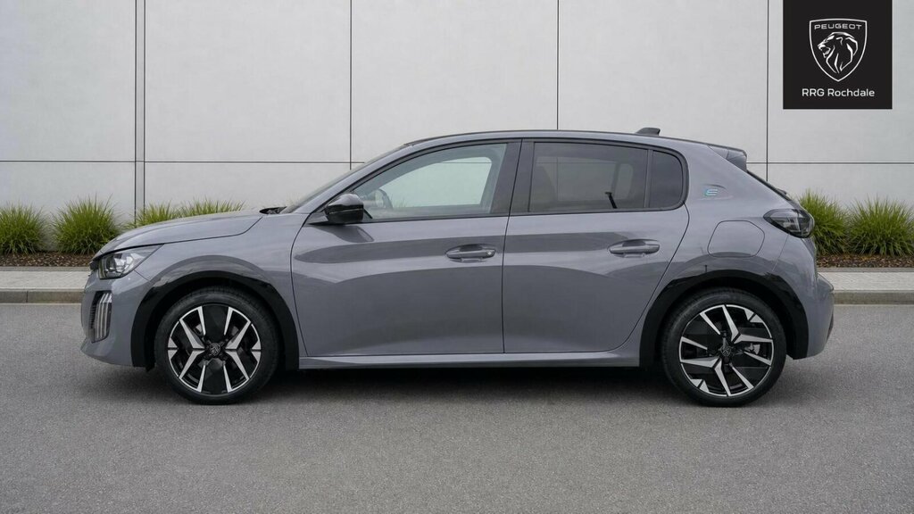 Peugeot e-208 51Kwh Gt 11Kw Charger Grey #4