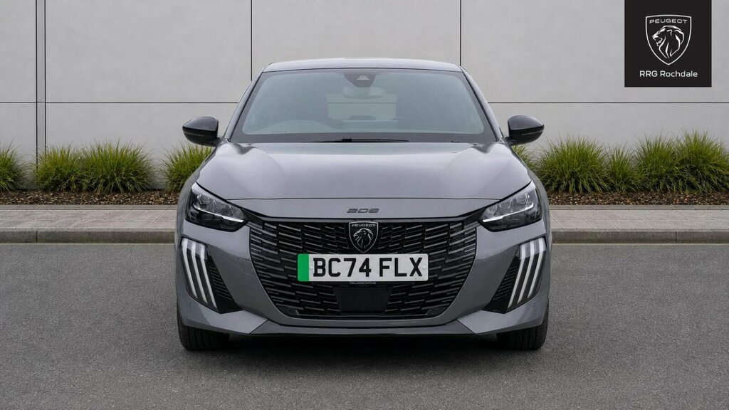 Peugeot e-208 51Kwh Gt 11Kw Charger Grey #2
