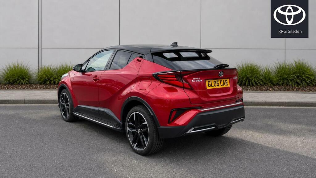 Toyota C-Hr 1.8 Vvt-h Gr Sport Suv Hybrid Cvt Euro DA22HXX Red #6