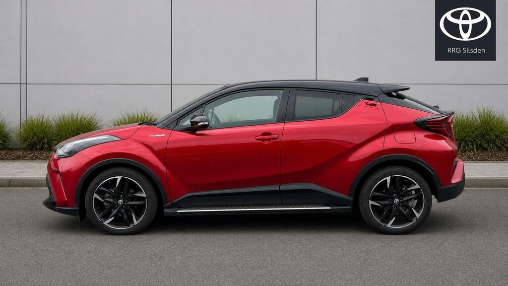 Toyota C-Hr 1.8 Vvt-h Gr Sport Suv Hybrid Cvt Euro DA22HXX Red #4