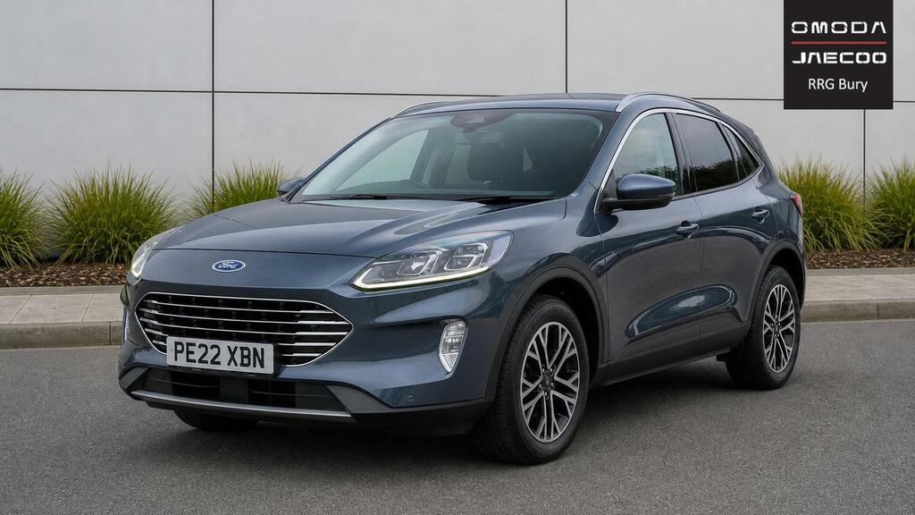 Ford Kuga 1.5 Ecoblue Titanium Euro 6 Ss PE22XBN Blue #4