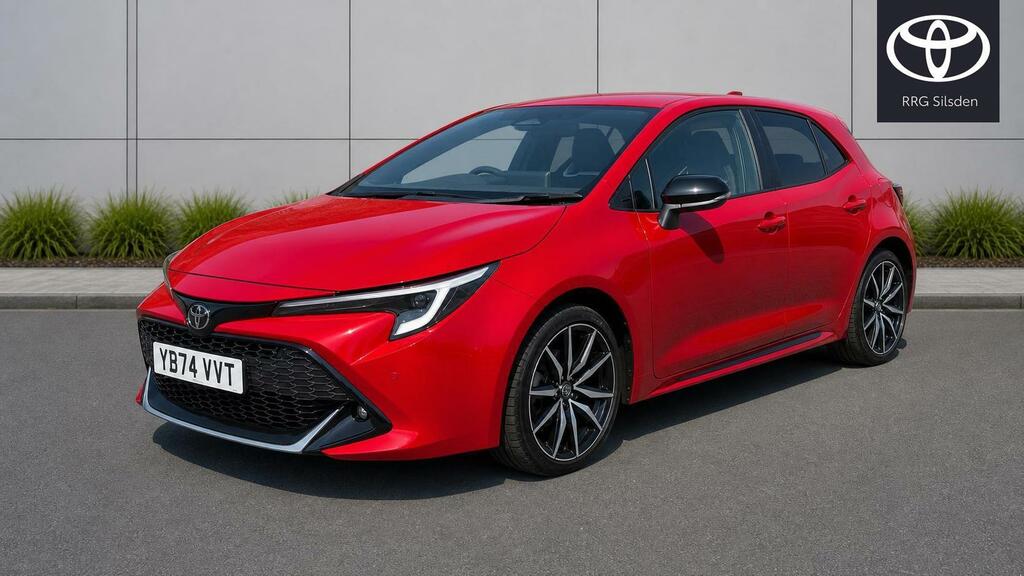 Toyota Corolla 2.0 Vvt-h Gr Sport Cvt Euro 6 Ss YB74VVT Red #3