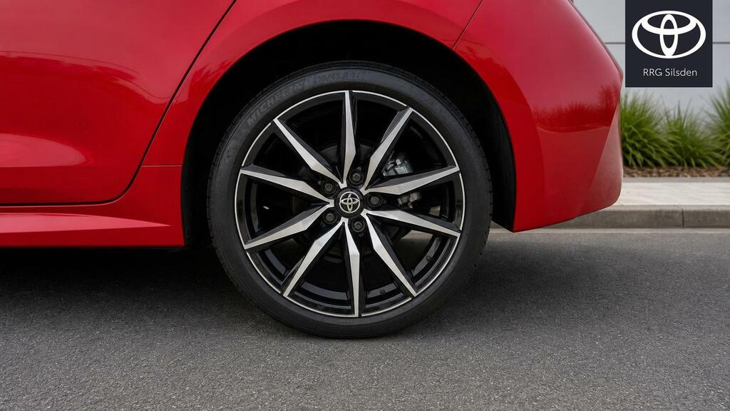 Toyota Corolla 2.0 Vvt-h Gr Sport Cvt Euro 6 Ss YB74VVT Red #5