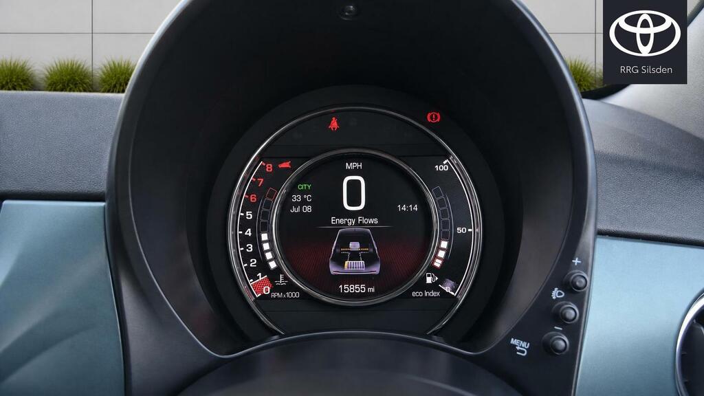 Fiat 500 2020 1.2 Star Hatchback Euro 6 Grey #17