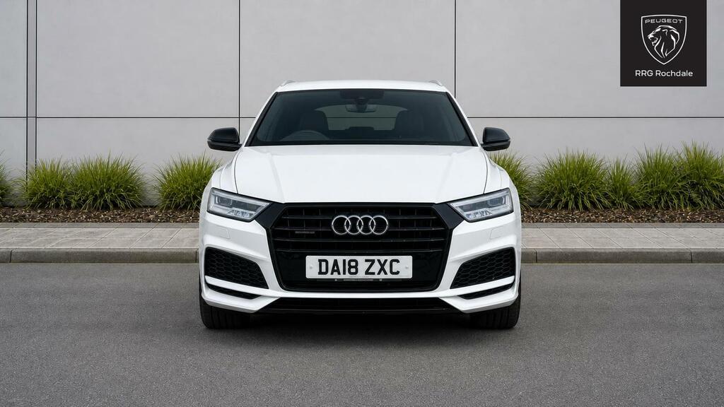Audi Q3 2.0 Tfsi Black Edition S Tronic Quattro Euro 6 S White #2