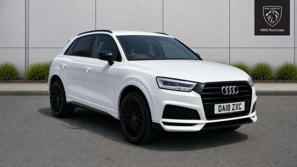Audi Q3 2.0 Tfsi Black Edition S Tronic Quattro Euro 6 S White