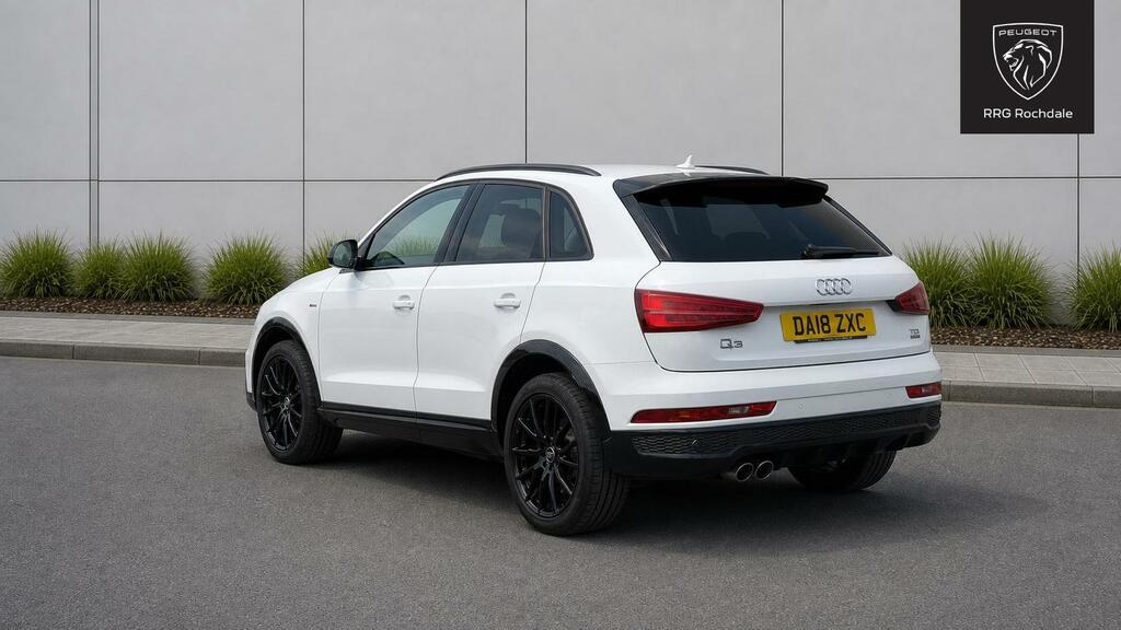 Audi Q3 2.0 Tfsi Black Edition S Tronic Quattro Euro 6 S White #6