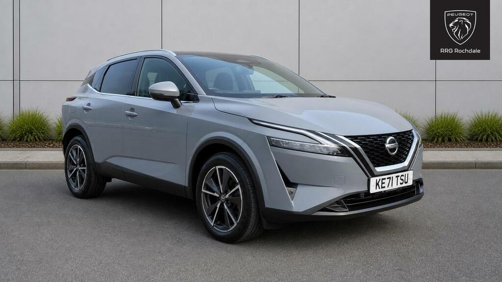 Nissan Qashqai 1.3 Dig-t Mhev Tekna Suv Hybrid Xtron E Grey