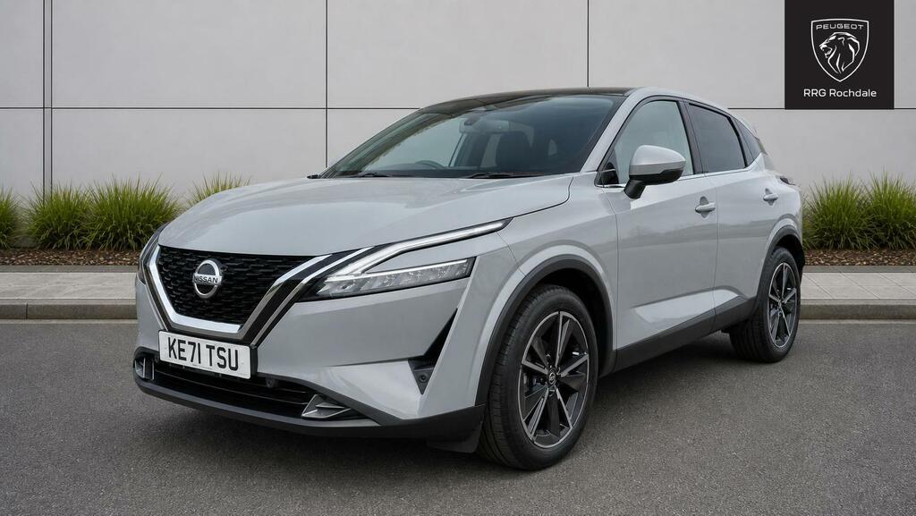 Nissan Qashqai 1.3 Dig-t Mhev Tekna Suv Hybrid Xtron E KE71TSU Grey #3