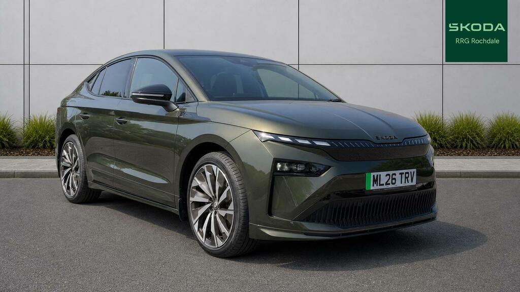 Skoda ENYAQ 210Kw 85X Sportline 82Kwh 4X4 Green