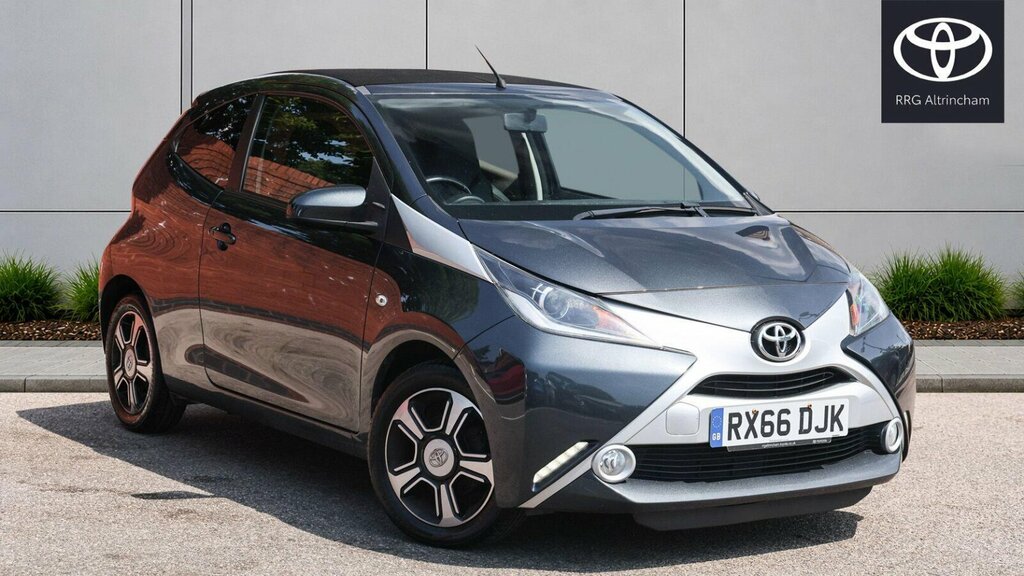 Toyota Aygo 1.0 Vvt-i X-clusiv 2 X-wave Euro 6 Grey