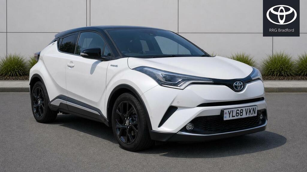 Toyota C-Hr 1.8 Vvt-h Dynamic Cvt Euro 6 Ss White