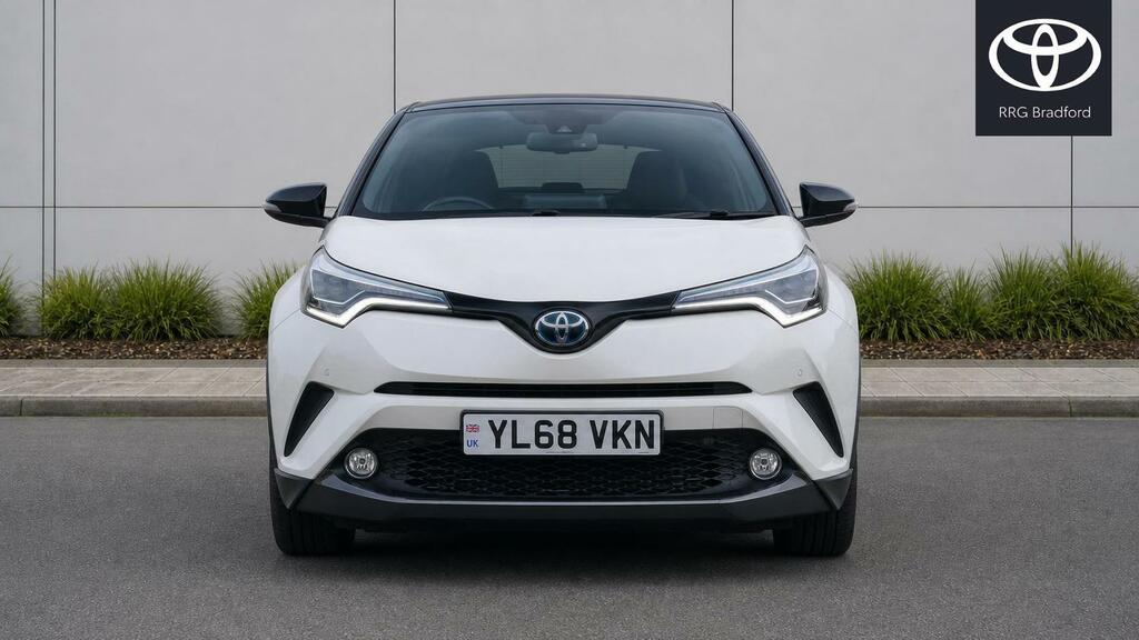 Toyota C-Hr 1.8 Vvt-h Dynamic Cvt Euro 6 Ss White #2