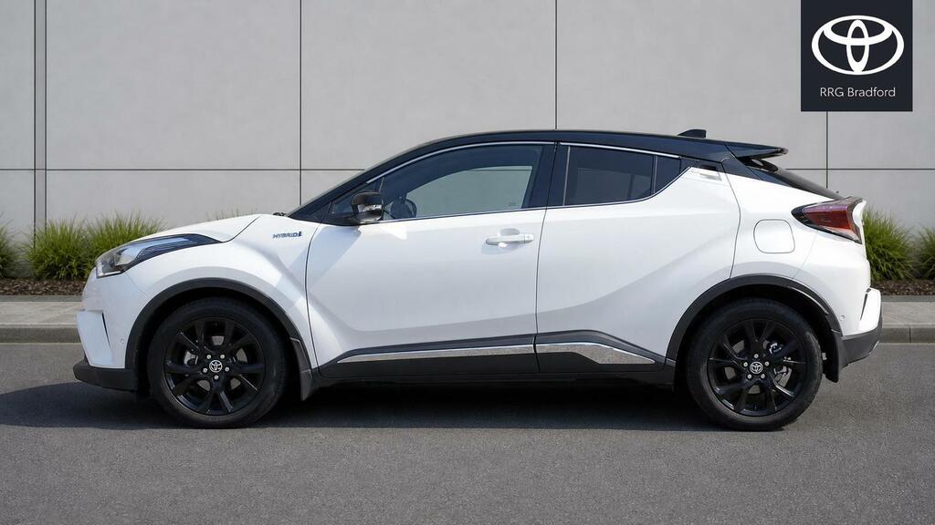 Toyota C-Hr 1.8 Vvt-h Dynamic Cvt Euro 6 Ss White #4